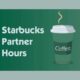 starbucks partner hours