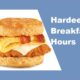 hardee's breakfast hours