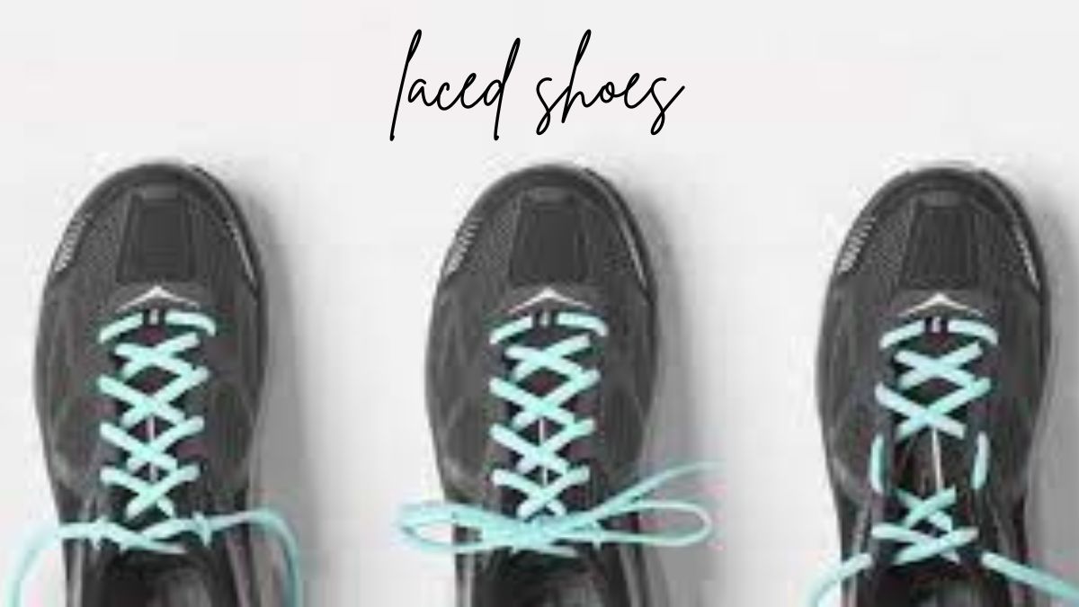 laced shoes