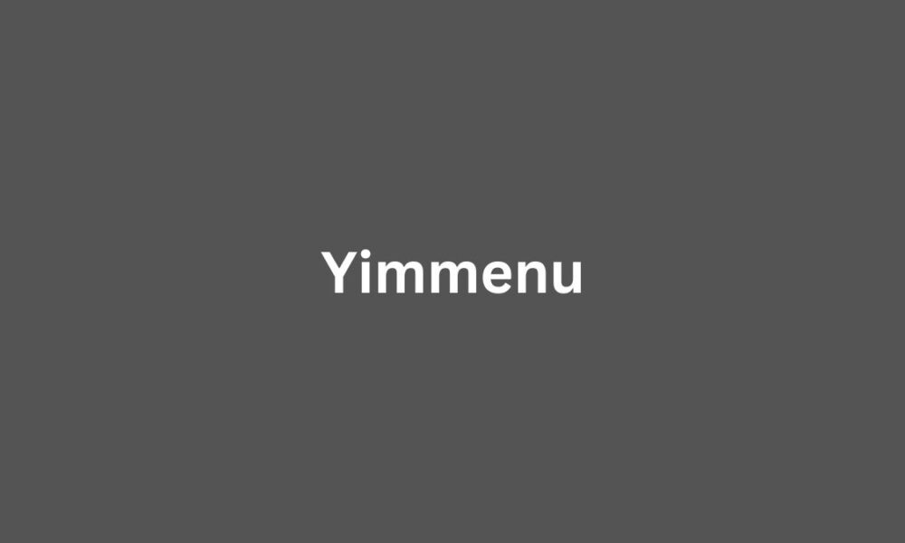 yimmenu