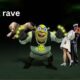 shrek rave