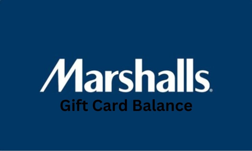 Marshalls Gift Card Balance
