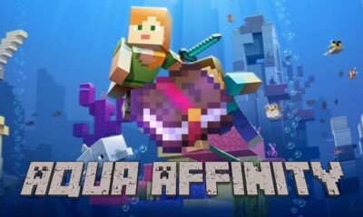 Aqua Affinity Minecraft