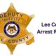 Lee County Arrest Records
