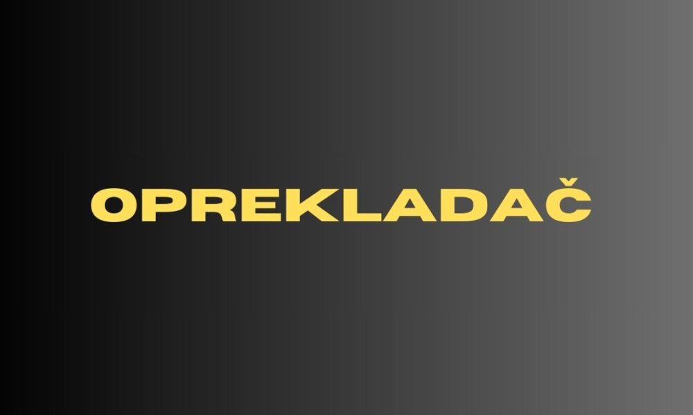 Oprekladač 