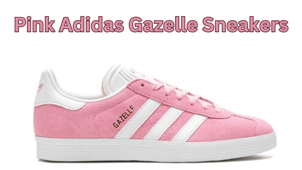 Pink Adidas Gazelle Sneakers