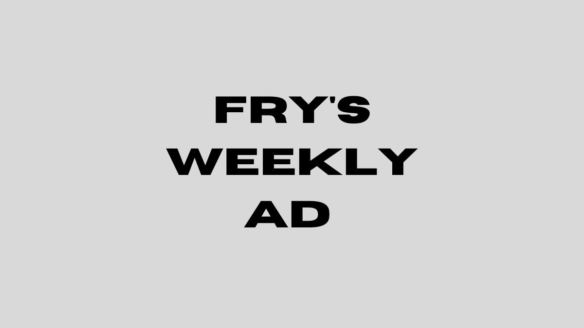 Fry's Weekly Ad 