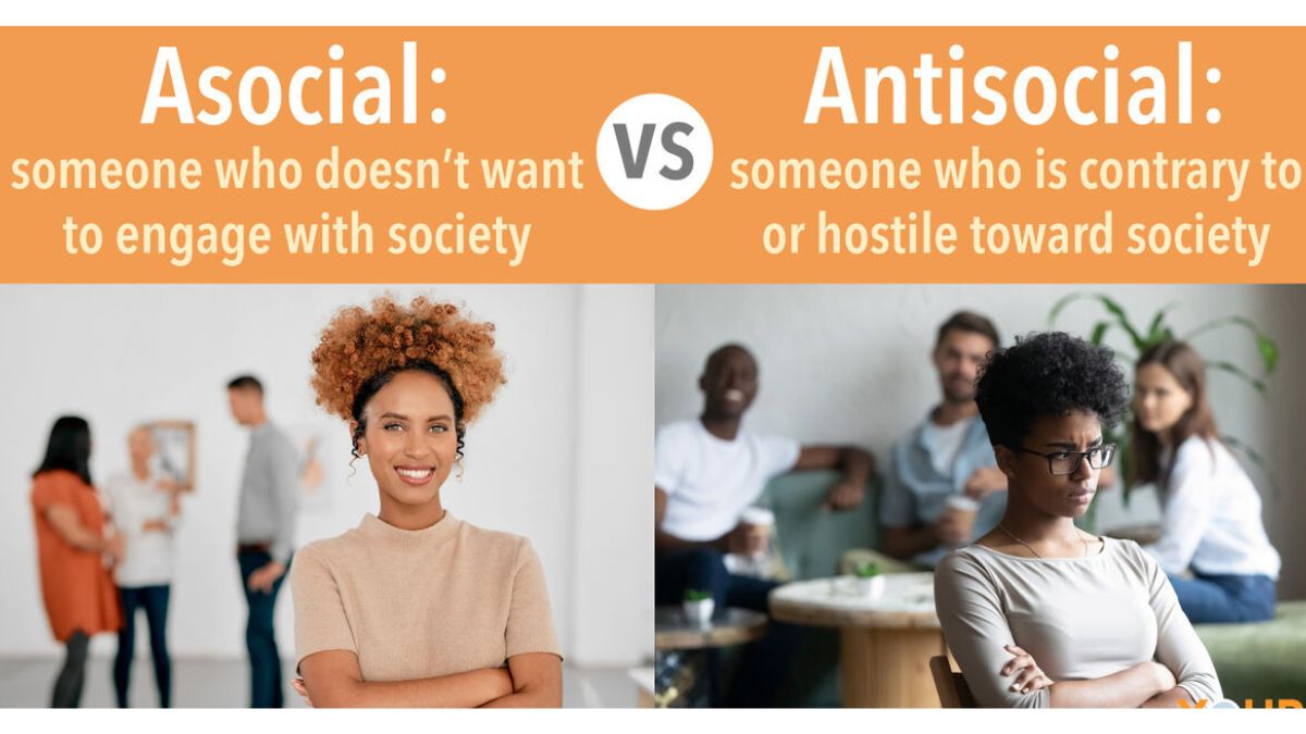 Asocial vs Antisocial