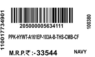 MRP Barcode Stickers