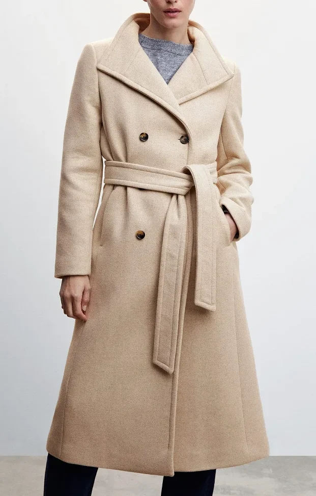 Belted Wool Coat