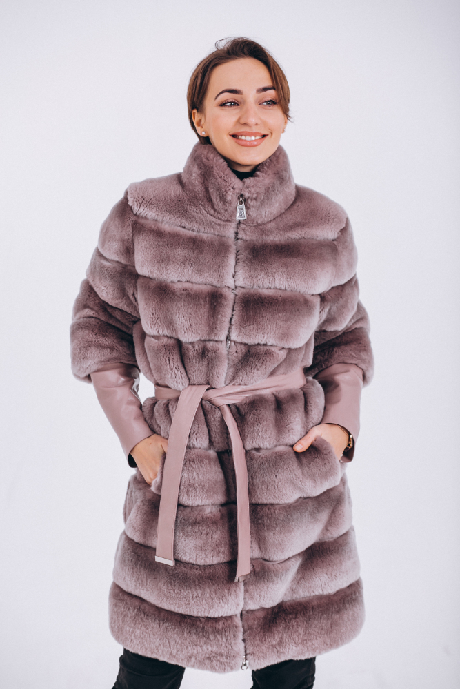 Cropped Fur Coat