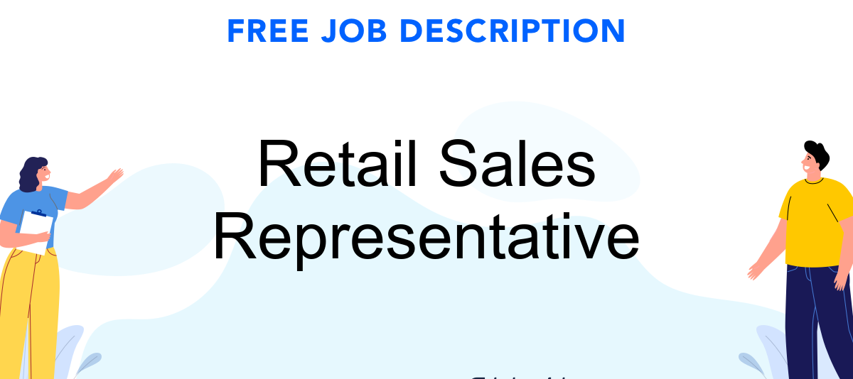 sales or retail jobs