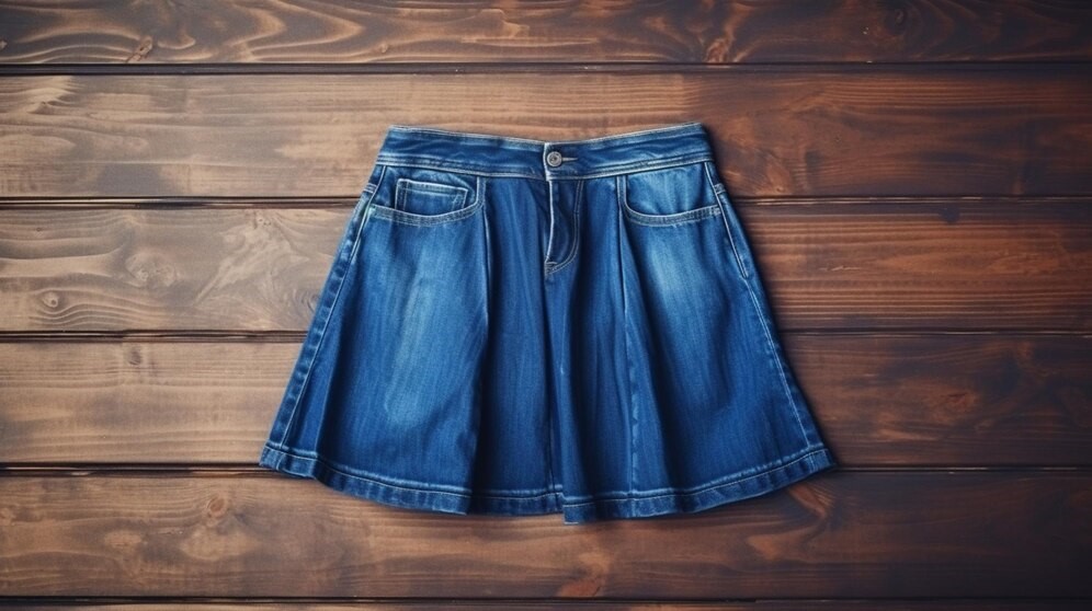 Mini Jean Skirts
